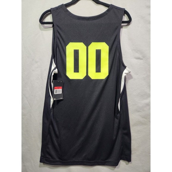 New Nike Baylor University Bears Basketball Jersey Men's Large 932177 Black Neon - Picture 5 of 5